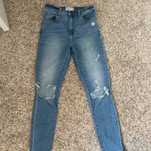 Distressed Abercrombie & Fitch Jeans